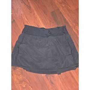 Lululemon Pace Rival Skirt Black Size 6